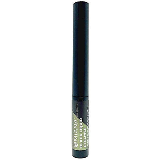 Omiana Cosmetics Eyeliner Sensitive Skin Jet-Black Liquid Eyeliner - Without Mica, & More!